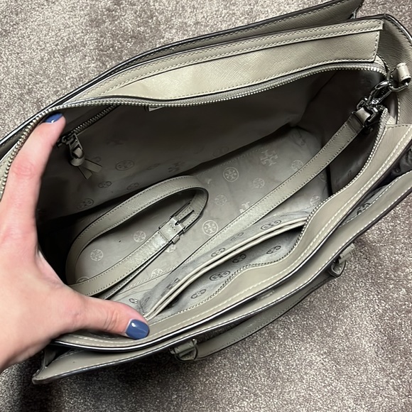 Taupe Tory Burch handbag - Picture 6 of 9